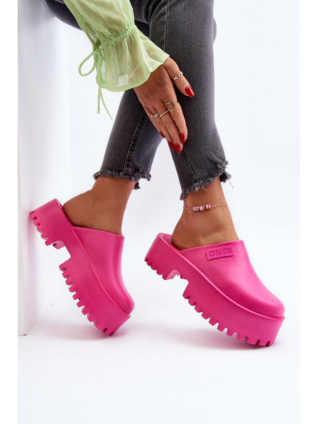 BIG STAR SHOES Голяма звезда Дамски джапанки на висок ток