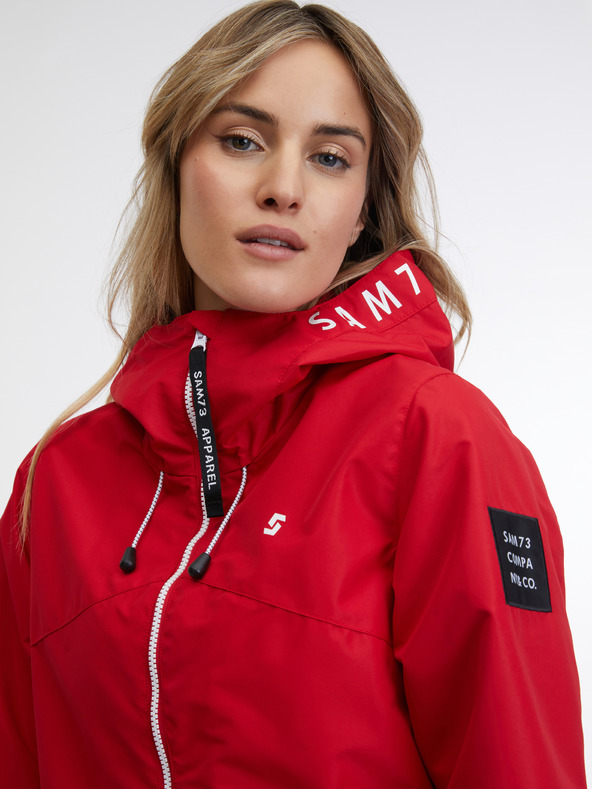 Sam 73 Червено дамско леко яке SAM 73 Albina