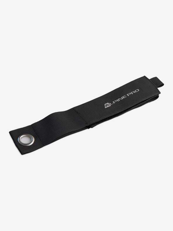 ALPINE PRO Държач с велкро 6бр ALPINE PRO LOOPO черен