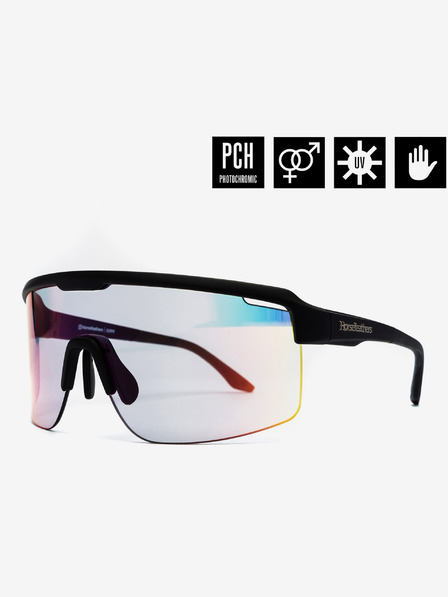 Horsefeathers Фотохромни слънчеви очила Scorpio - матово черно/огледално червено HORSEFEATHERS