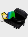 Horsefeathers Очила за сноуборд Colt - черни/огледално зелени HORSEFEATHERS