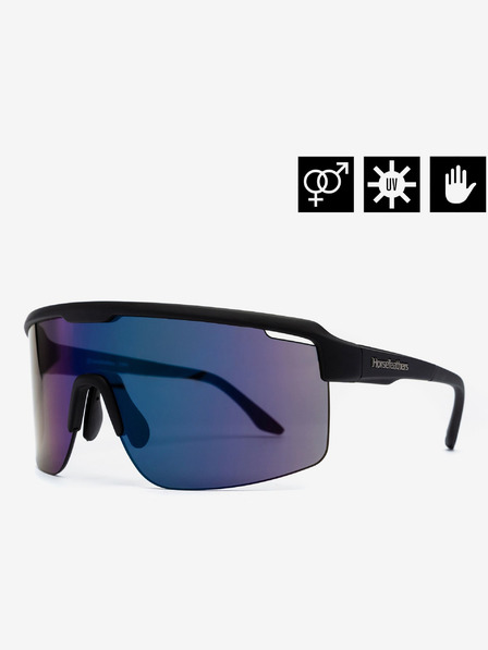 Horsefeathers Очила за колоездене Scorpio - матово черно/огледално зелено HORSEFEATHERS