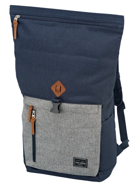 Travelite Раница на руло Travelite Basics Navy/Grey