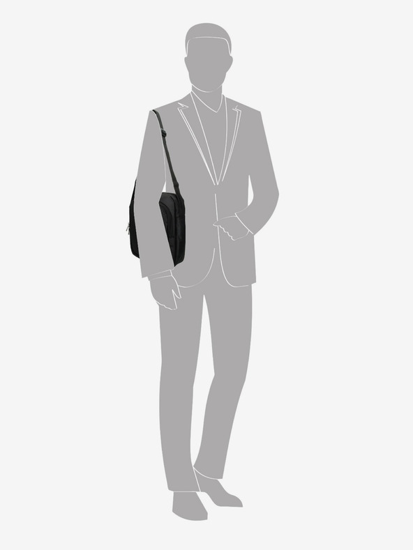 Enrico Benetti Enrico Benetti Cornell чанта за таблет през рамо черна