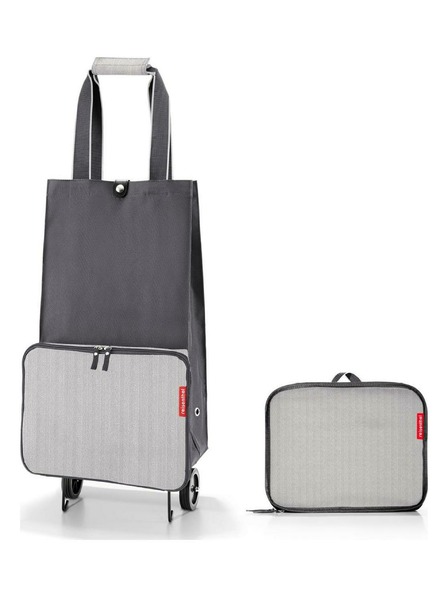 Reisenthel Reisenthel Foldabletrolley Herringbone Grey