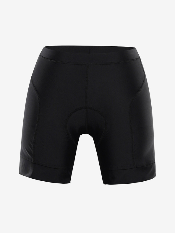 ALPINE PRO Дамски къси панталони за колоездене ALPINE PRO ARSA черни