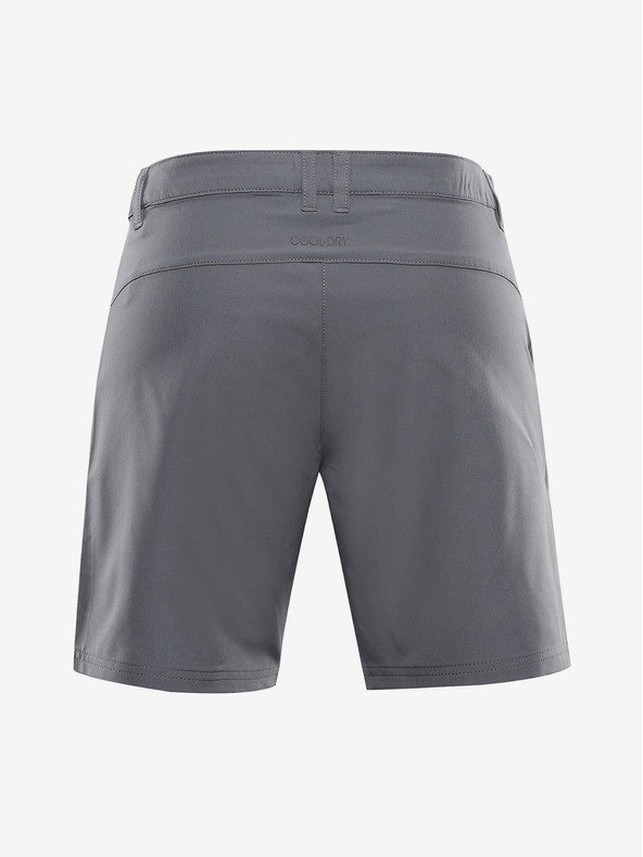 ALPINE PRO Дамски къси панталони от софтшел ALPINE PRO BAKA пушена перла