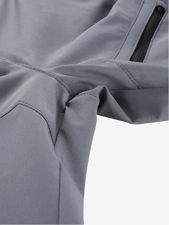 ALPINE PRO Дамски къси панталони от софтшел ALPINE PRO BAKA пушена перла