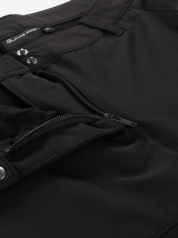 ALPINE PRO Дамски софтшел шорти ALPINE PRO BAKA black