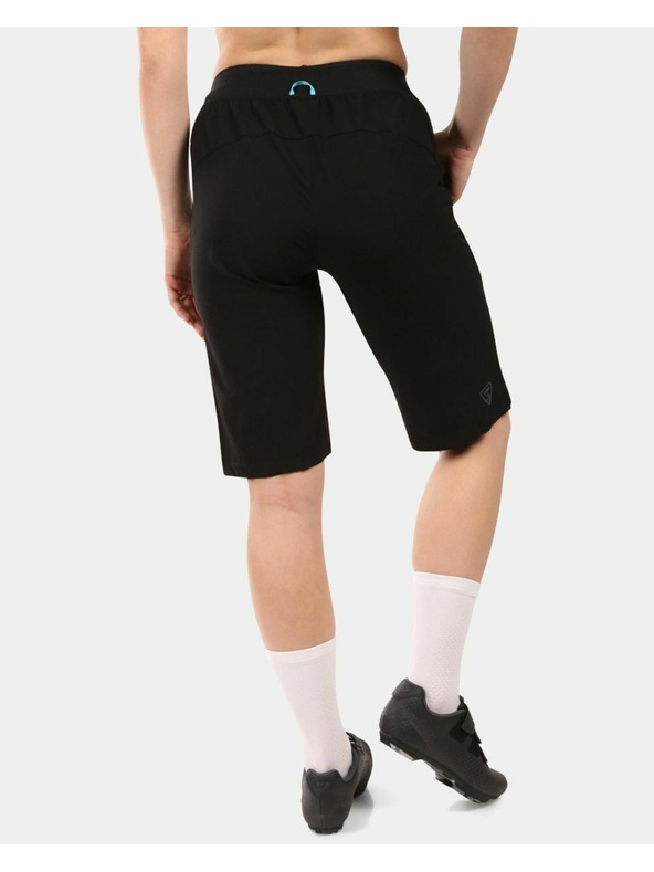 Kilpi Дамски велосипедни шорти Kilpi HIXON-W 2в1 за планинско колоездене Черни