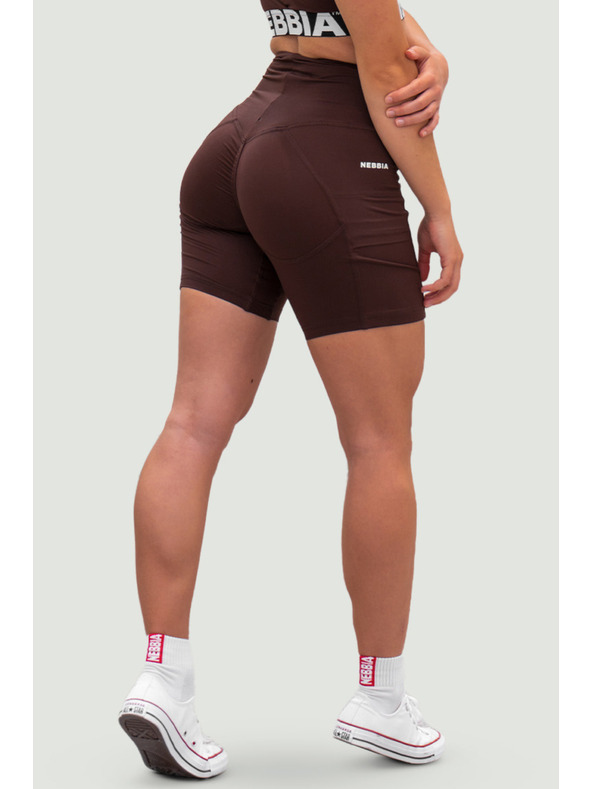 Nebbia Къси панталони с висока талия 9" FIT&SMART 575 Nebbia