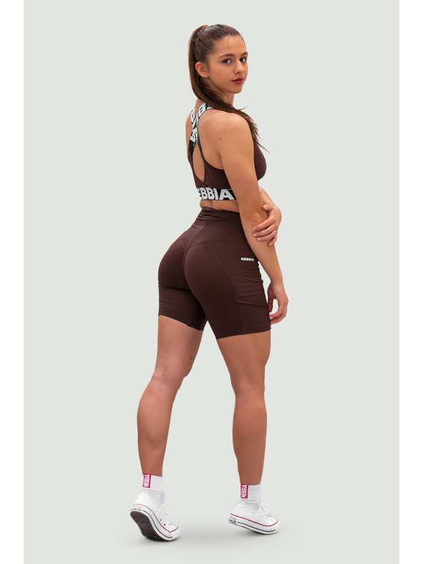 Nebbia Къси панталони с висока талия 9" FIT&SMART 575 Nebbia