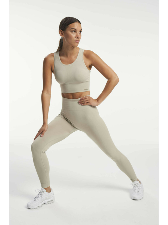 Tenson Дамски безшевни функционални чорапогащи Tenson W Beige