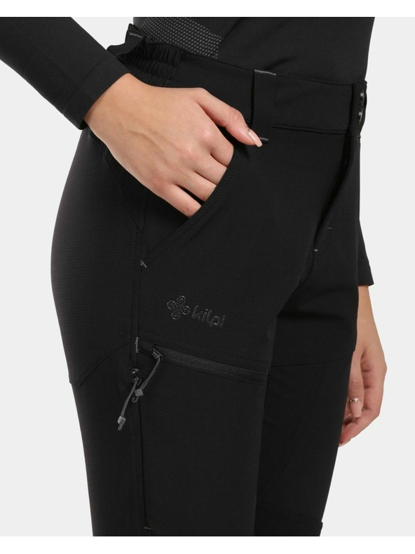 Kilpi Дамски панталони за открито Kilpi VILLAIN-W Black