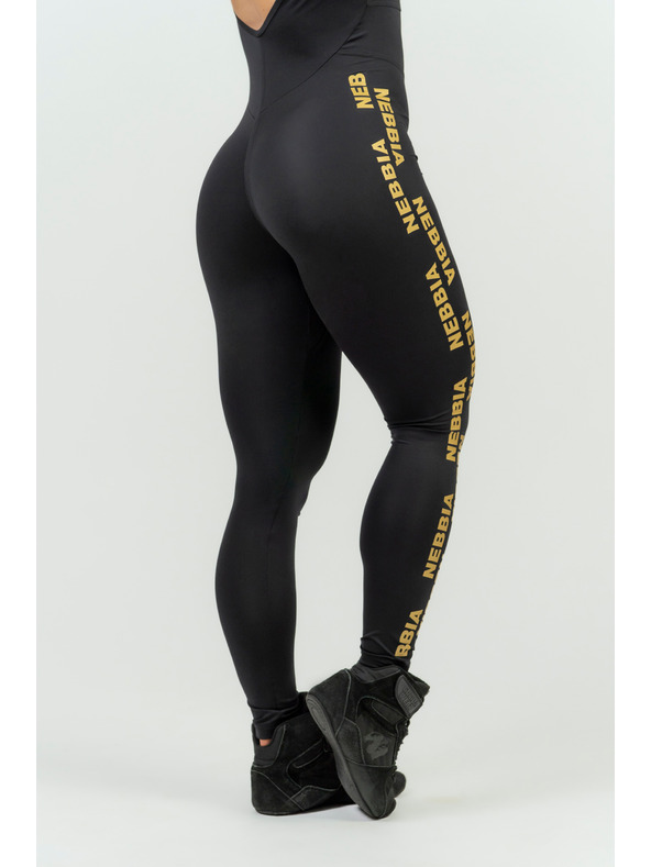 Nebbia NEBBIA Дамски спортен гащеризон INTENSE Focus 823 Gold Nebbia