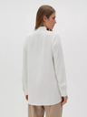 Moodo Бяла дамска блуза Moodo