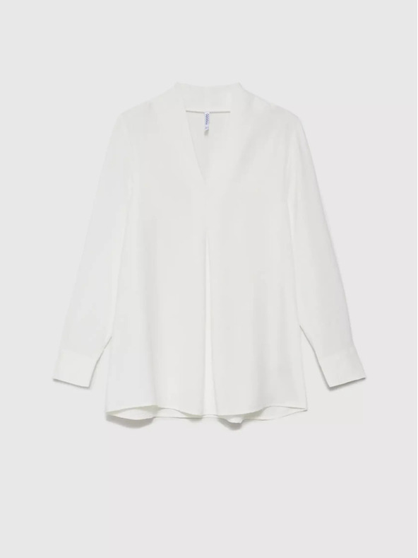 Moodo Бяла дамска блуза Moodo