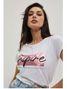 Moodo Дамска тениска L-TS-4019 WHITE Moodo
