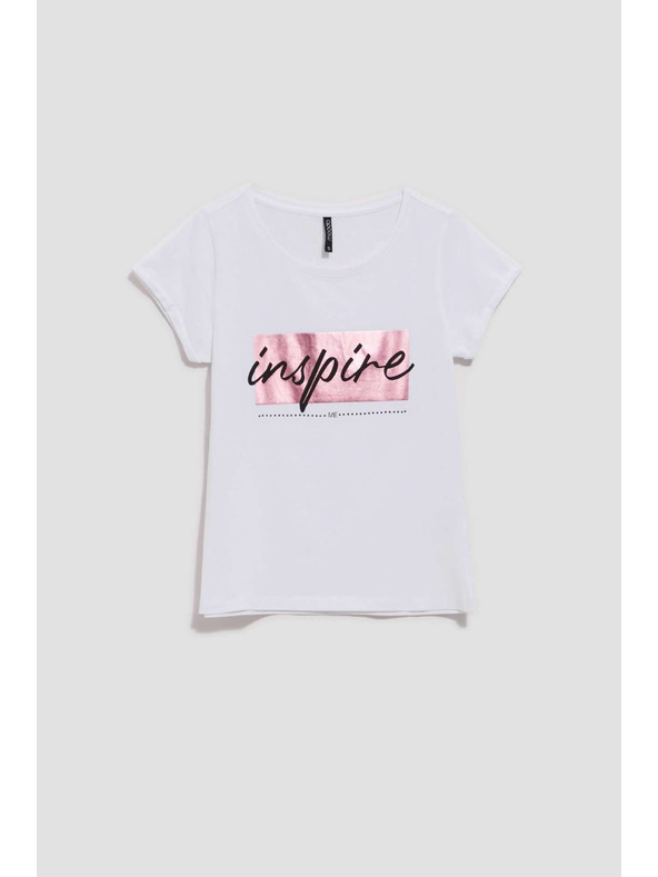 Moodo Дамска тениска L-TS-4019 WHITE Moodo