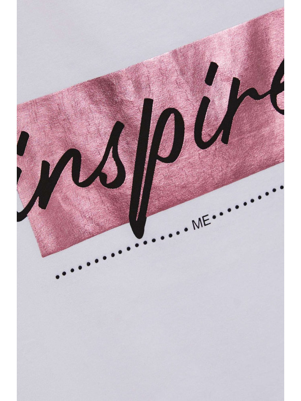 Moodo Дамска тениска L-TS-4019 WHITE Moodo