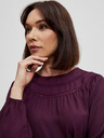 Moodo Бургундска блуза за жени Moodo