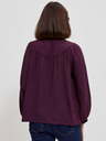 Moodo Бургундска блуза за жени Moodo