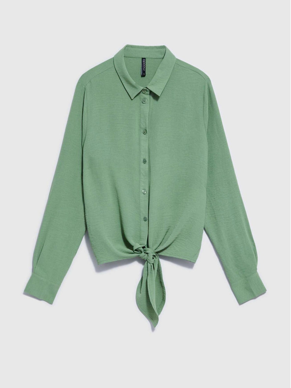 Moodo Зелена дамска риза Moodo