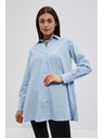 Moodo Светлосиня дамска риза Moodo