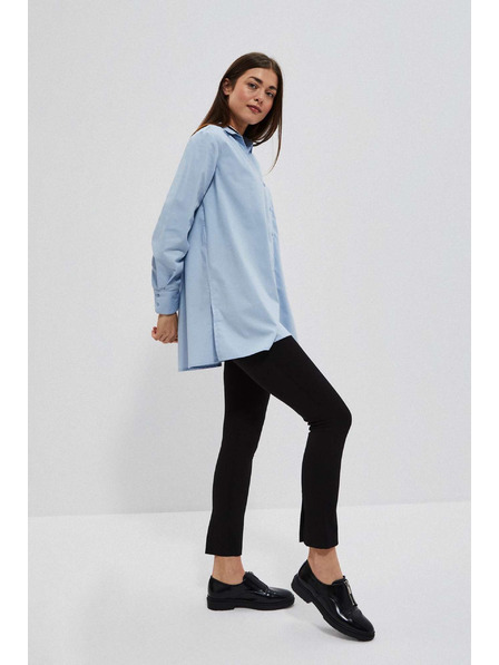 Moodo Светлосиня дамска риза Moodo