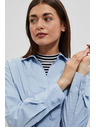 Moodo Светлосиня дамска риза Moodo