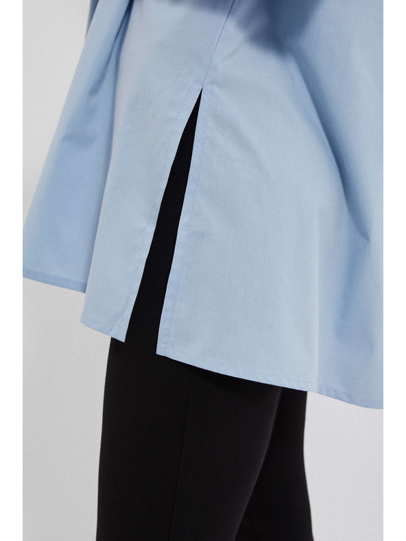 Moodo Светлосиня дамска риза Moodo