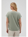 Moodo Дамска маслинено зелена тениска Moodo