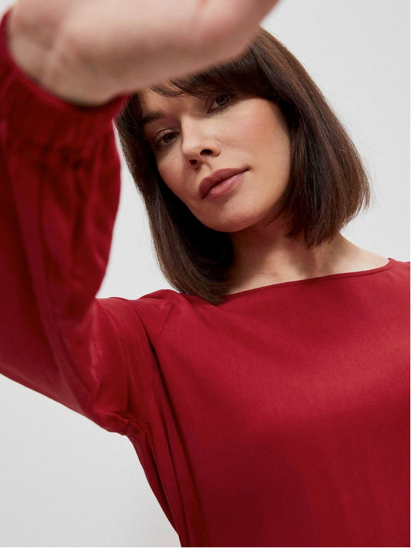 Moodo Червена дамска блуза Moodo