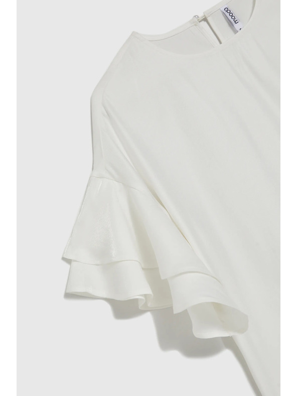 Moodo Дамска бяла тениска Moodo