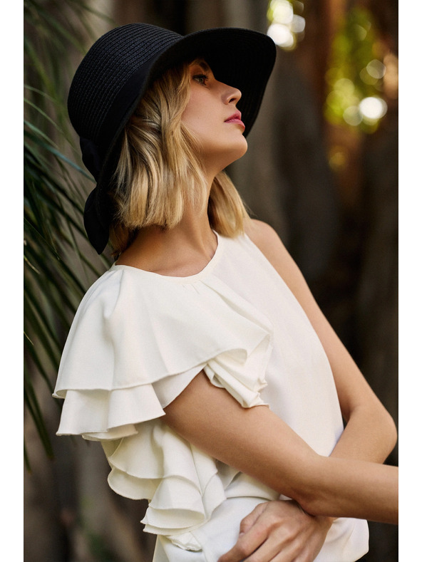 Moodo Дамска бяла тениска Moodo