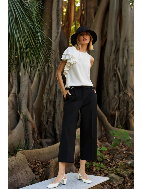 Moodo Дамска бяла тениска Moodo