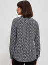Moodo Черно-бяла дамска блуза с шарка Moodo
