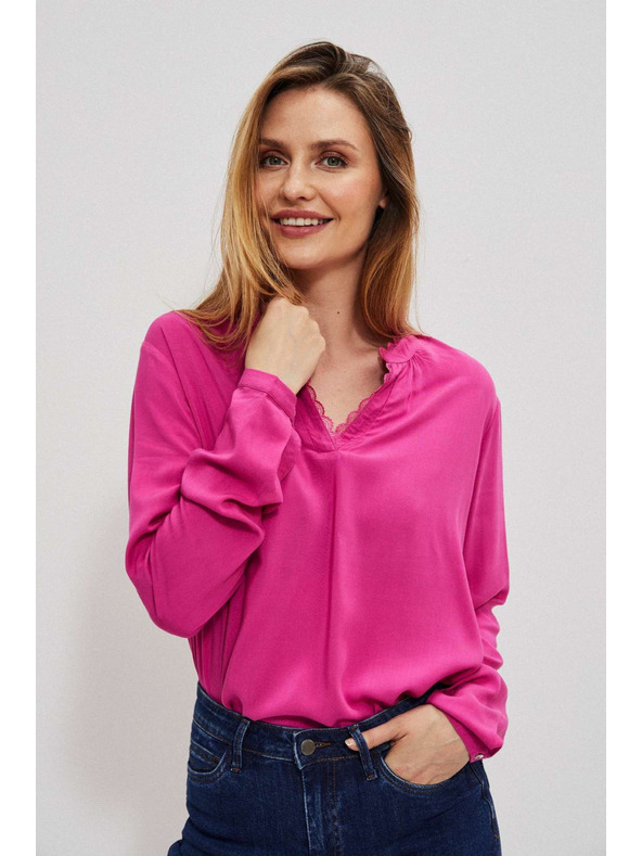 Moodo Розова дамска риза Moodo