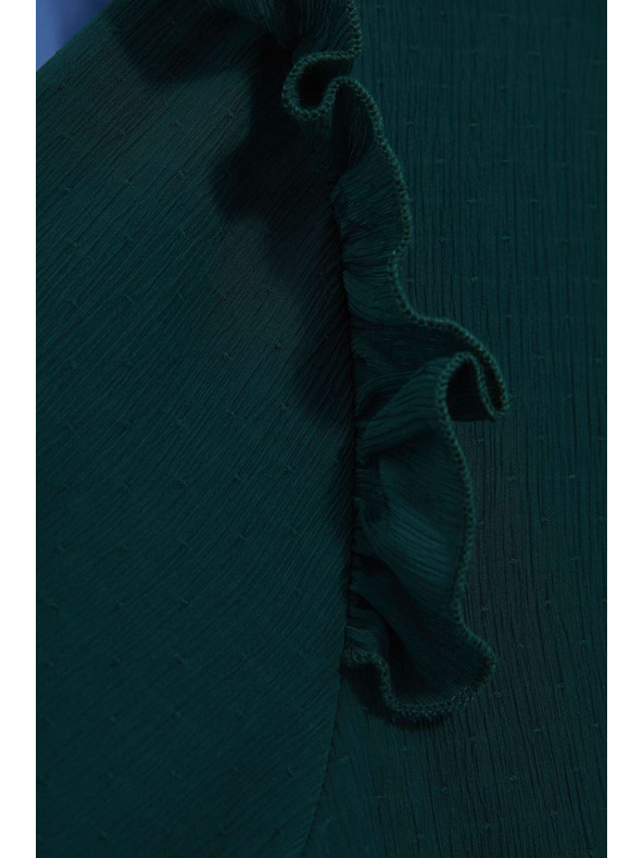 Moodo Зелена дамска блуза Moodo