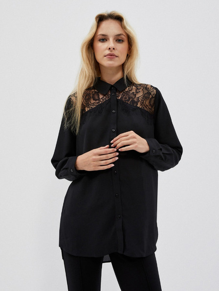 Moodo Черна дамска риза Moodo