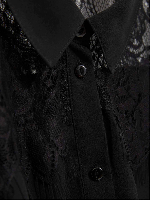 Moodo Черна дамска риза Moodo