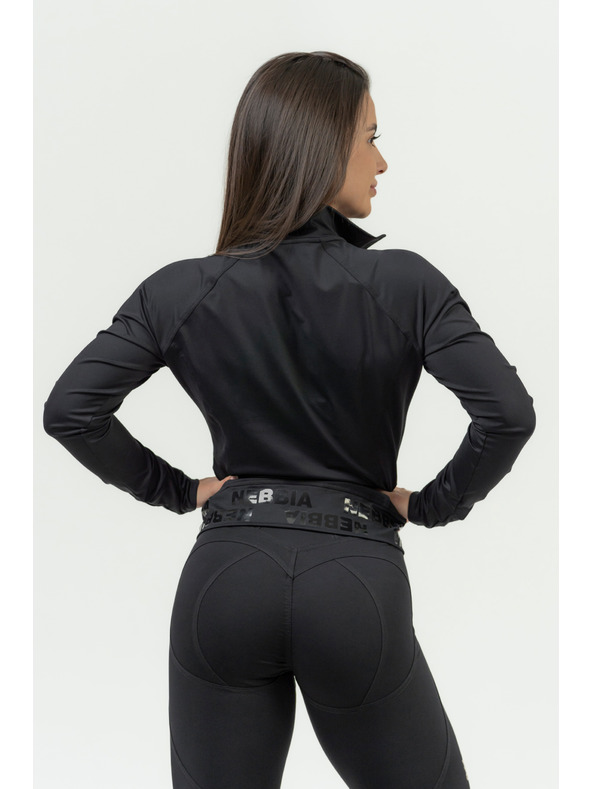 Nebbia NEBBIA Дамски суитшърт INTENSE със затопляне и цип 833 Nebbia