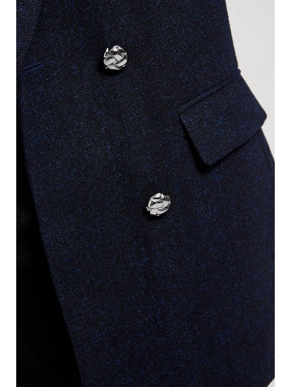 Moodo Тъмносиньо дамско яке Moodo