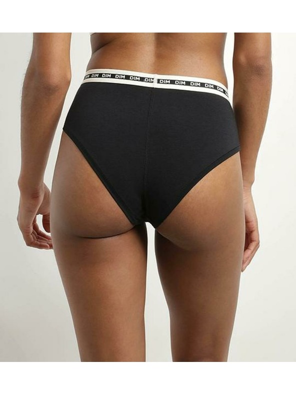 DIM Дамски бикини - черни