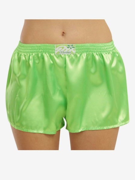 Styx Класически дамски гумени шорти Styx Satin Green