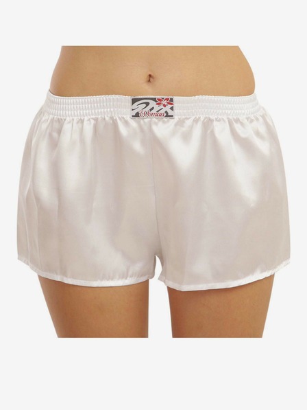 Styx Дамски гумени шорти Styx Classic Satin White