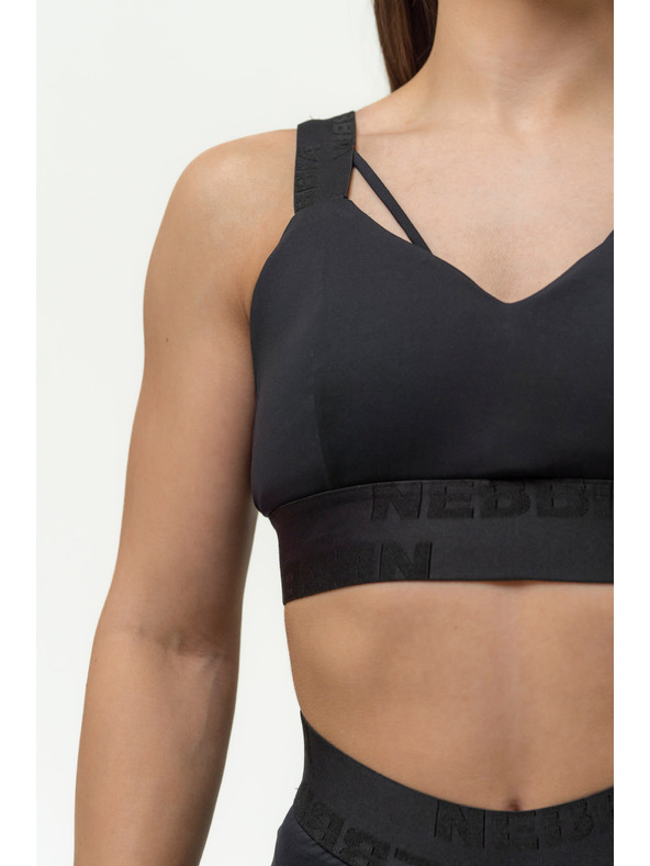 Nebbia NEBBIA Дамски спортен сутиен с подплънки INTENSE Iconic 844 Nebbia