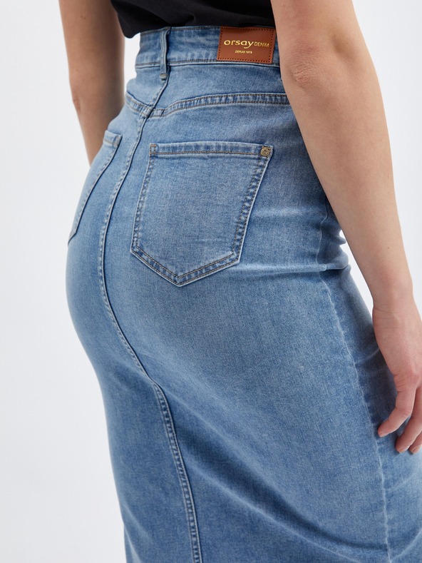 Orsay Синя дамска дънкова пола ORSAY