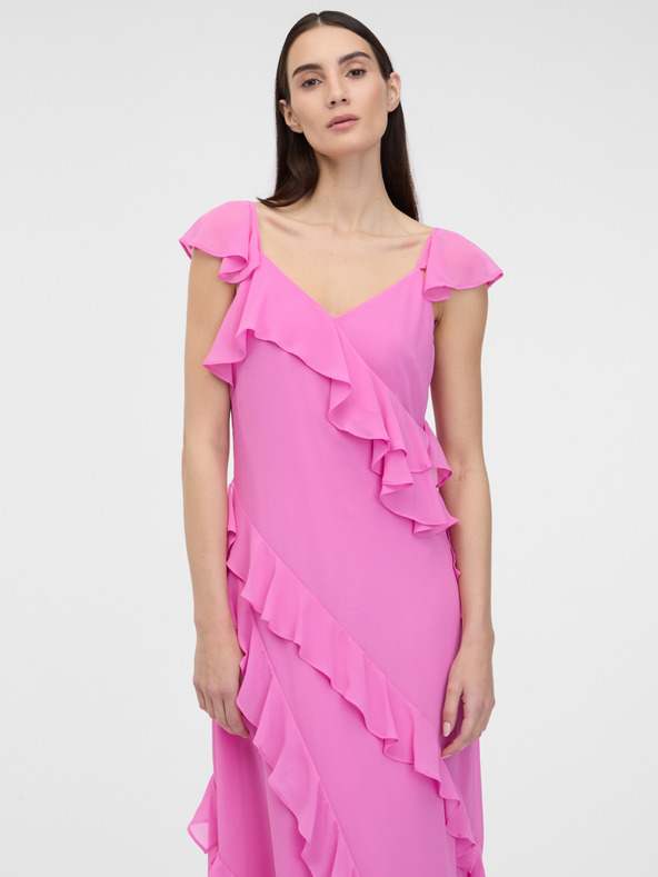 Orsay Розова дамска макси рокля ORSAY