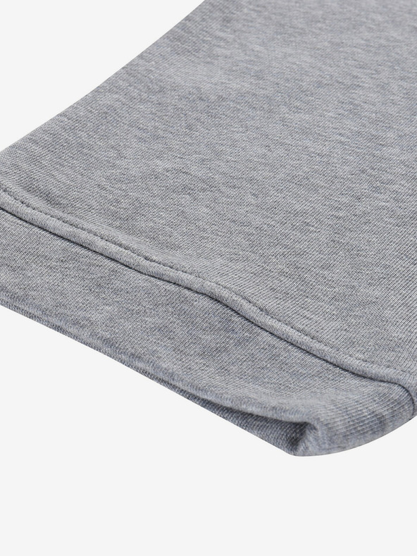 ALPINE PRO Alpine Pro сива дамска памучна рокля MOLEDA